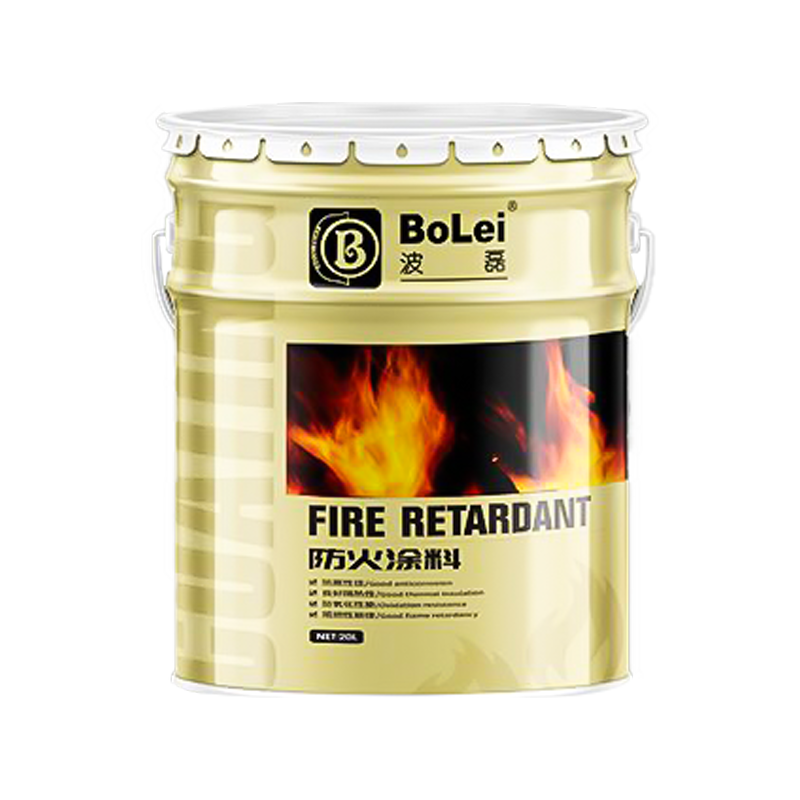 Revêtement ignifuge intumescent ultra-mince (expansion 20 fois)